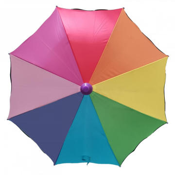 Paraguas de dibujos animados de moda Arco iris Paraguas recto